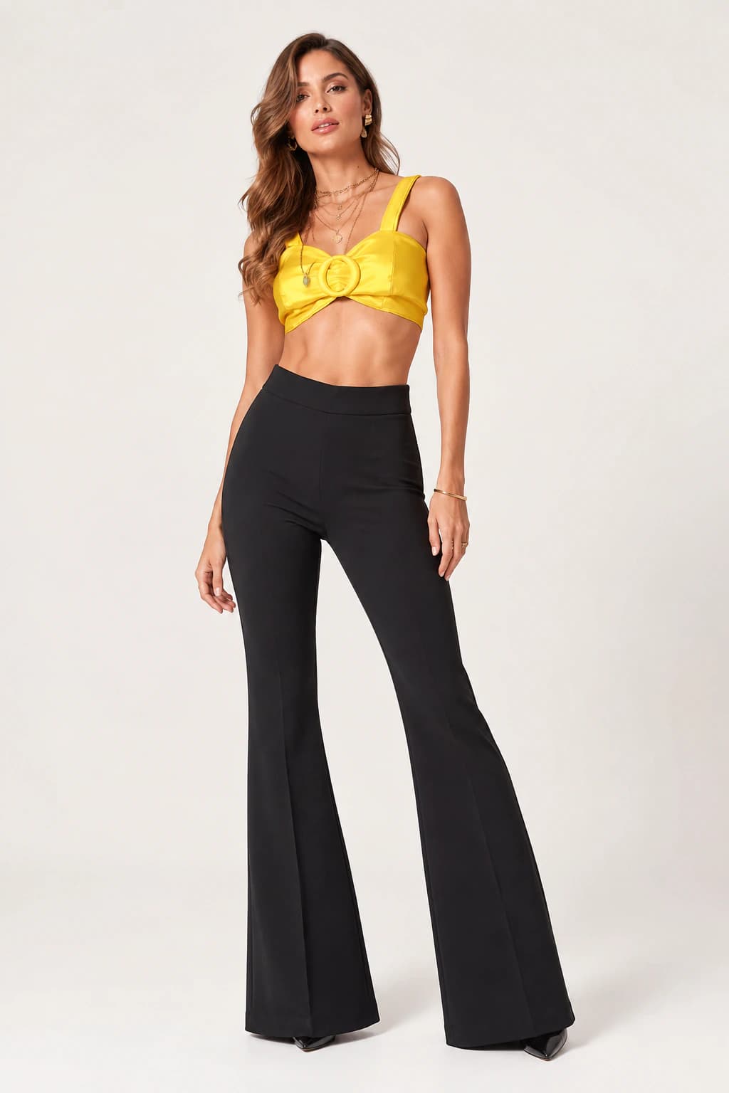Top Hebilla Amarillo - imagen 2