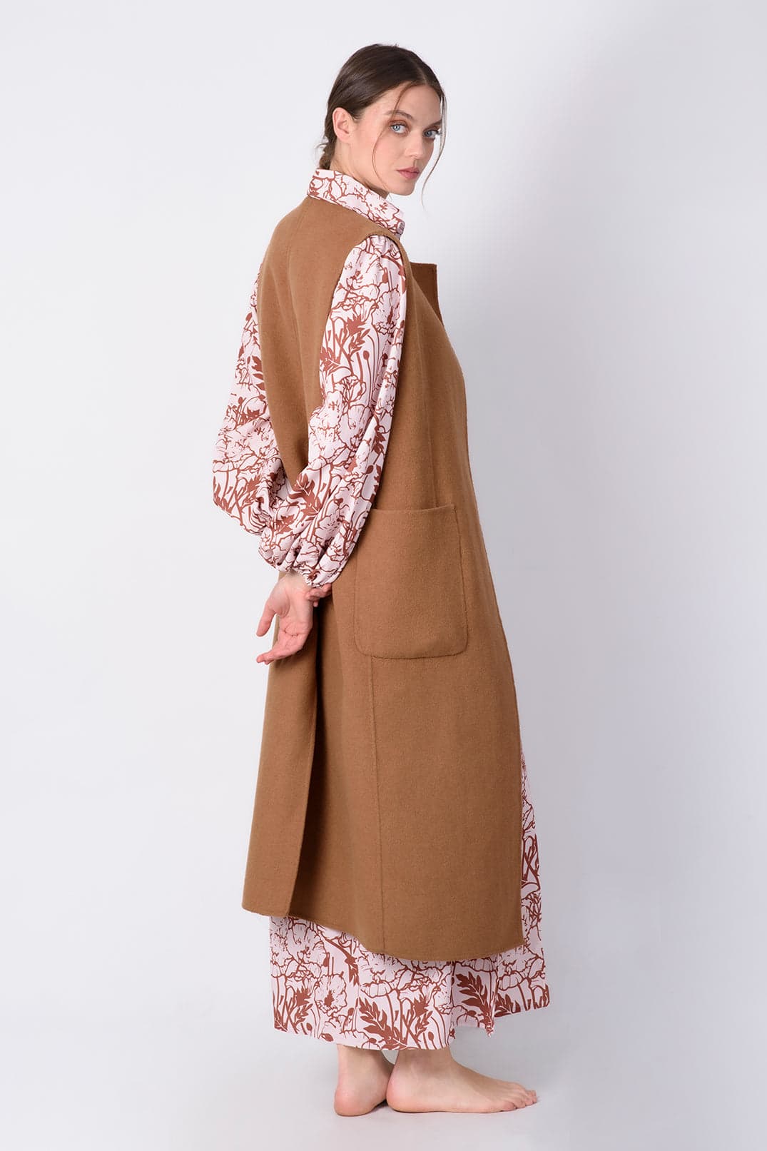 Vestido Amuleto Japonesas Nude - imagen 5