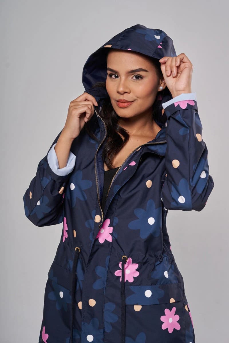 Parka Classic Maxiflor Azul - imagen 3