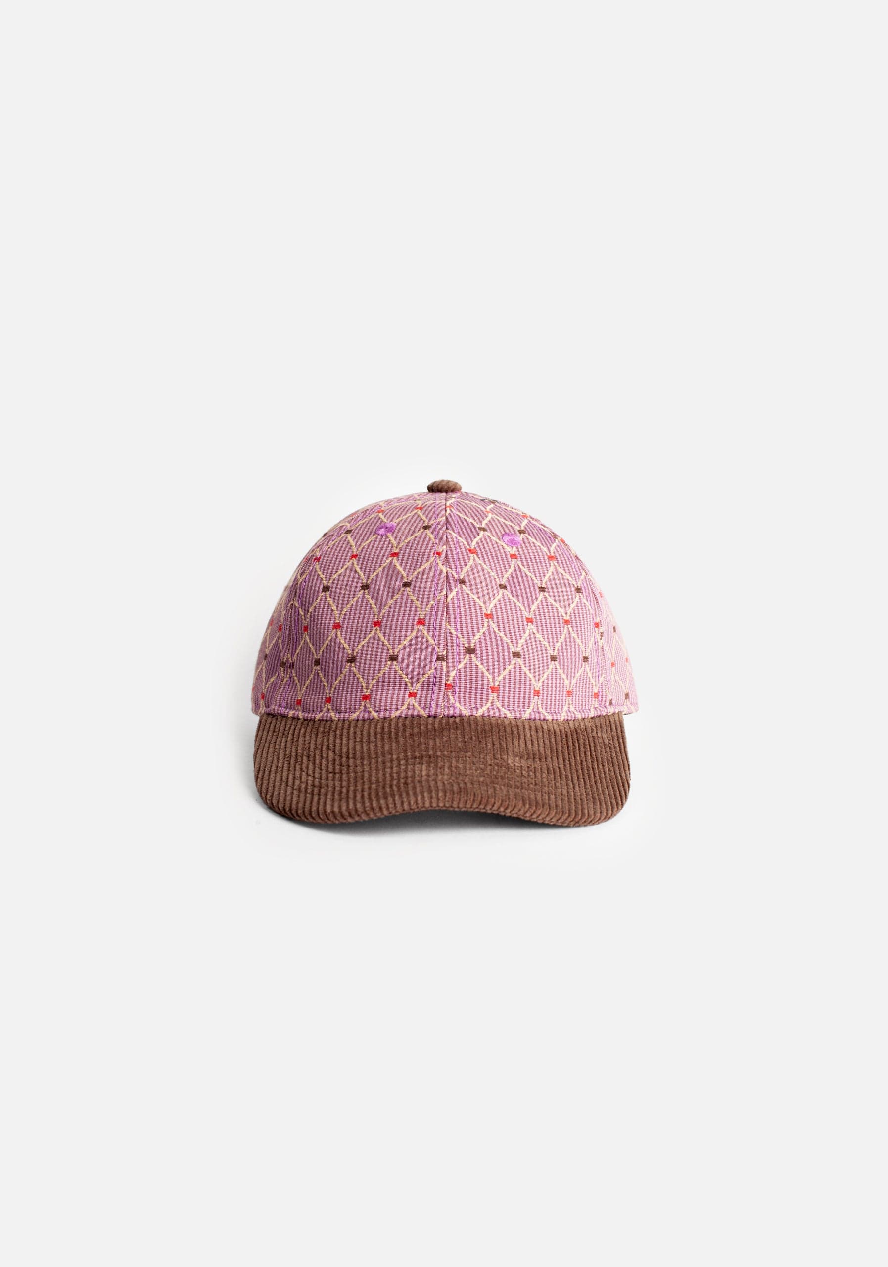 Gorra Jetter Rombos Lila - Café - imagen 1