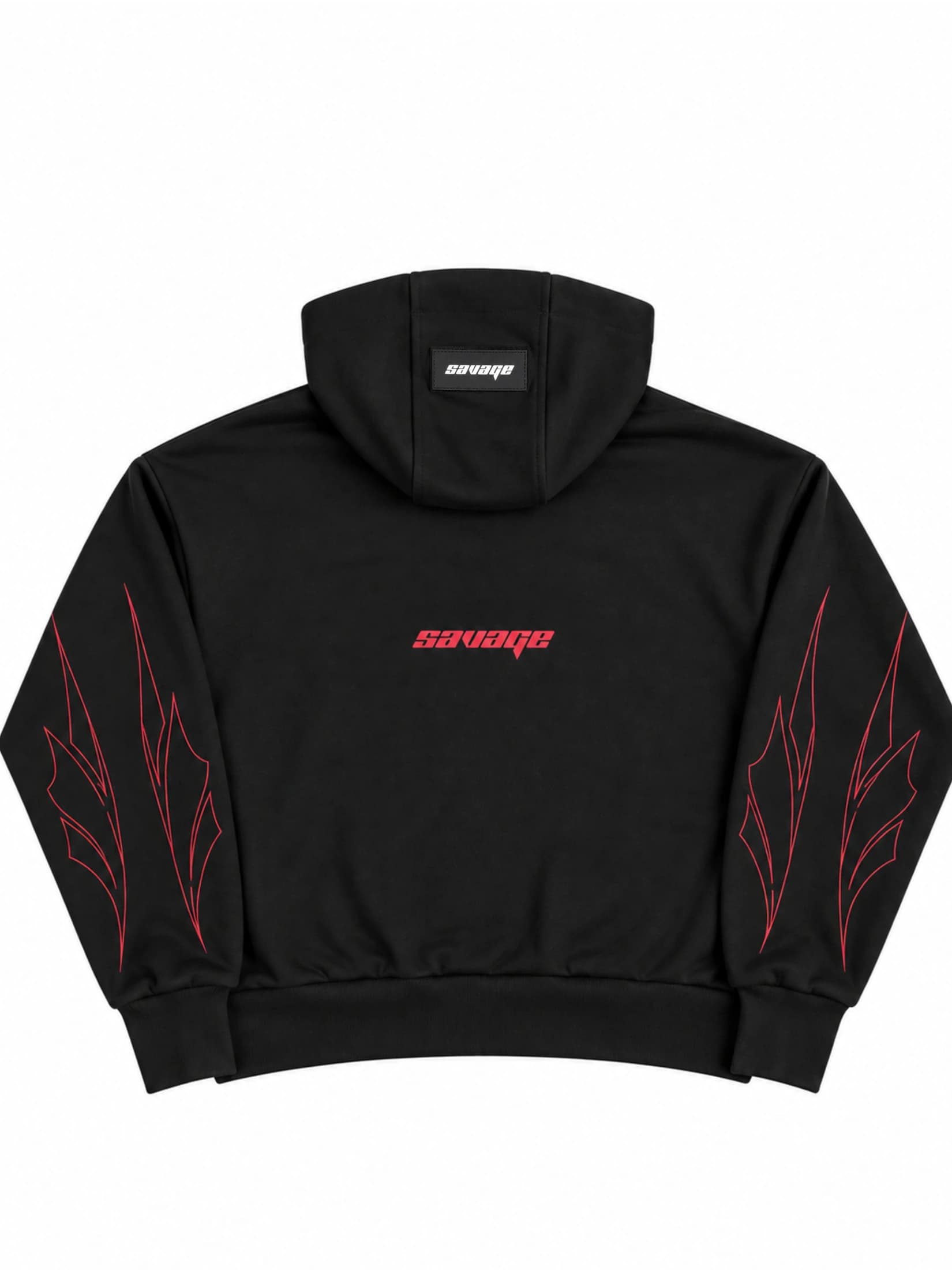 Hoodie Boxy fit Negro Savage drop 2026 - imagen 2