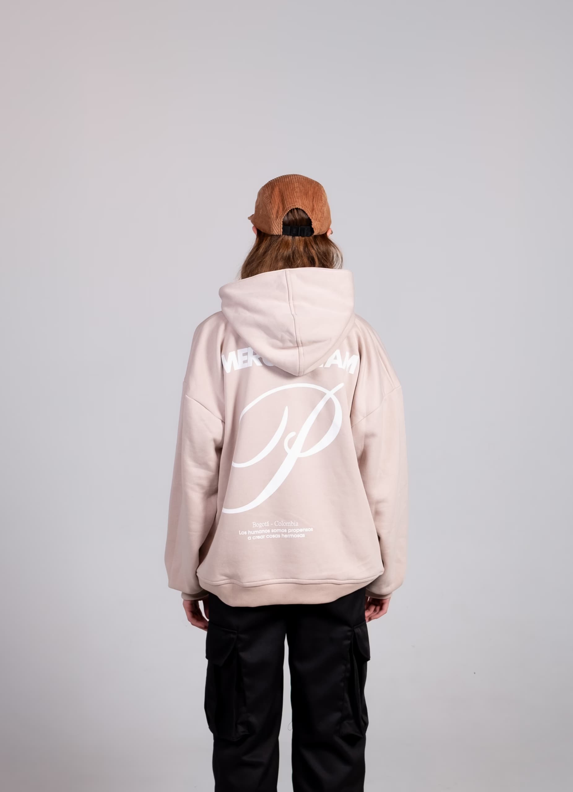 Hoodie Oversize Beigie