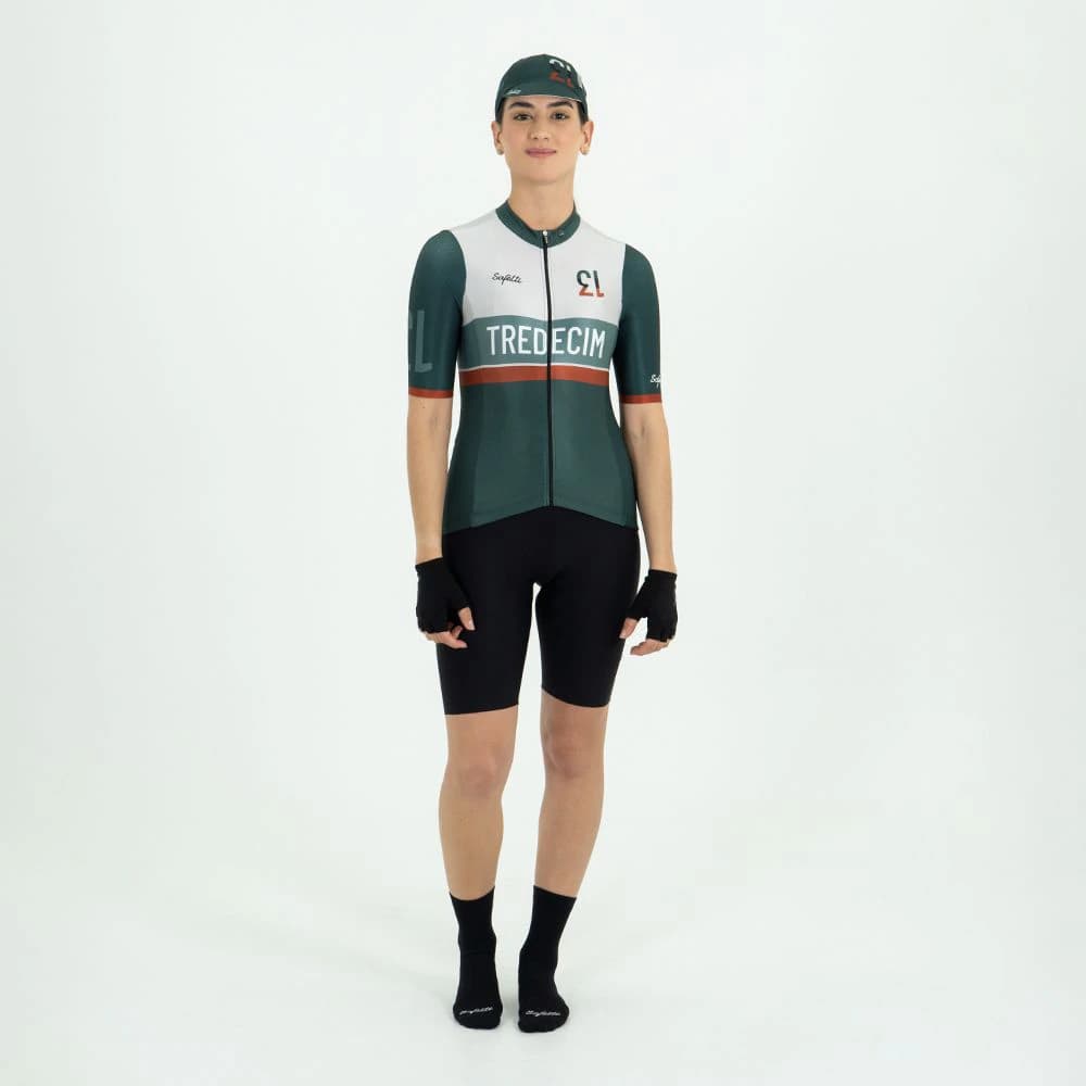 CAMISA CICLISMO MANGA CORTA TREDECIM PARA MUJER - imagen 1