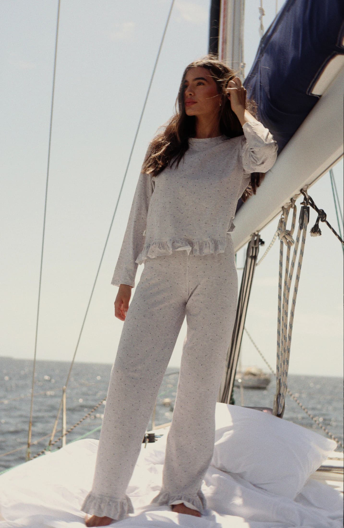 Set Pantalón Ravello Navy Dot - imagen 2