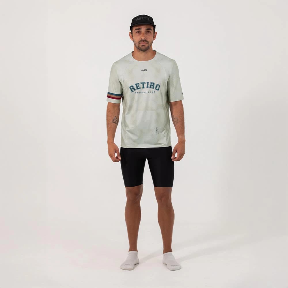 CAMISETA RUNNING MANGA CORTA RETIRO 2025 PARA HOMBRE - imagen 1