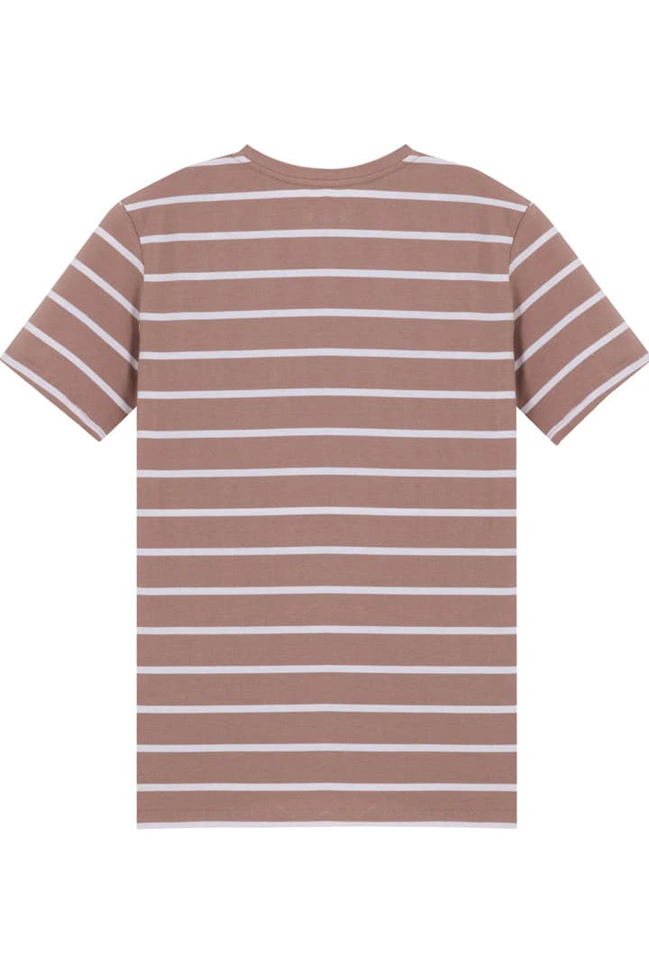Camiseta café rayas - imagen 3