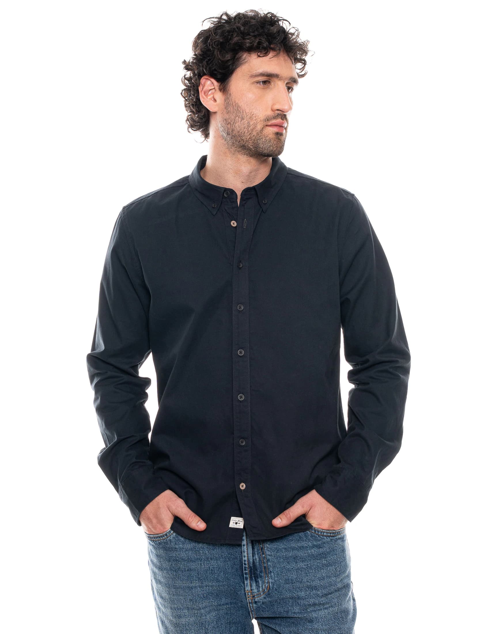 Camisa Manga Larga Unicolor