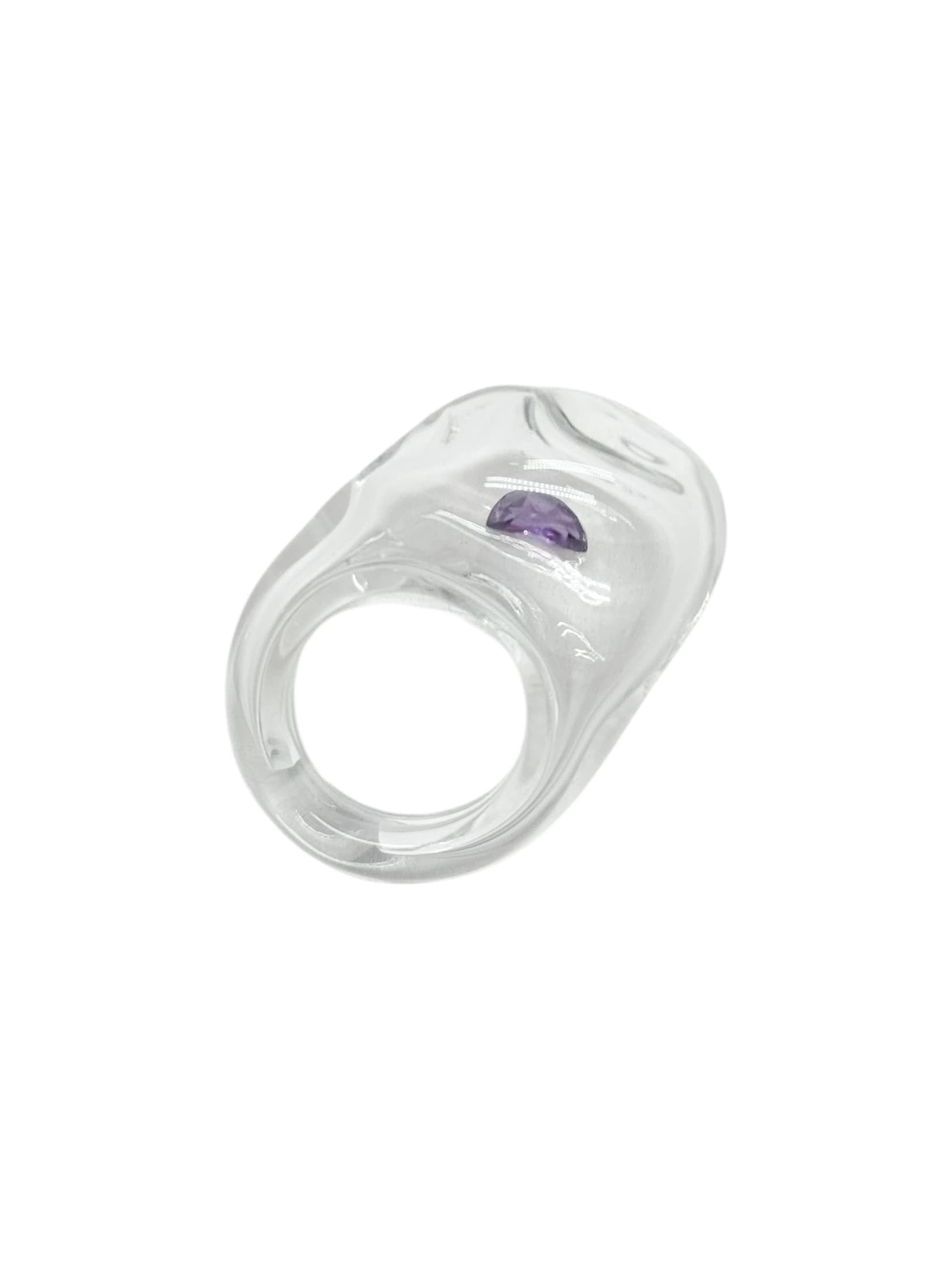 anillo vidrio zircón - imagen 23