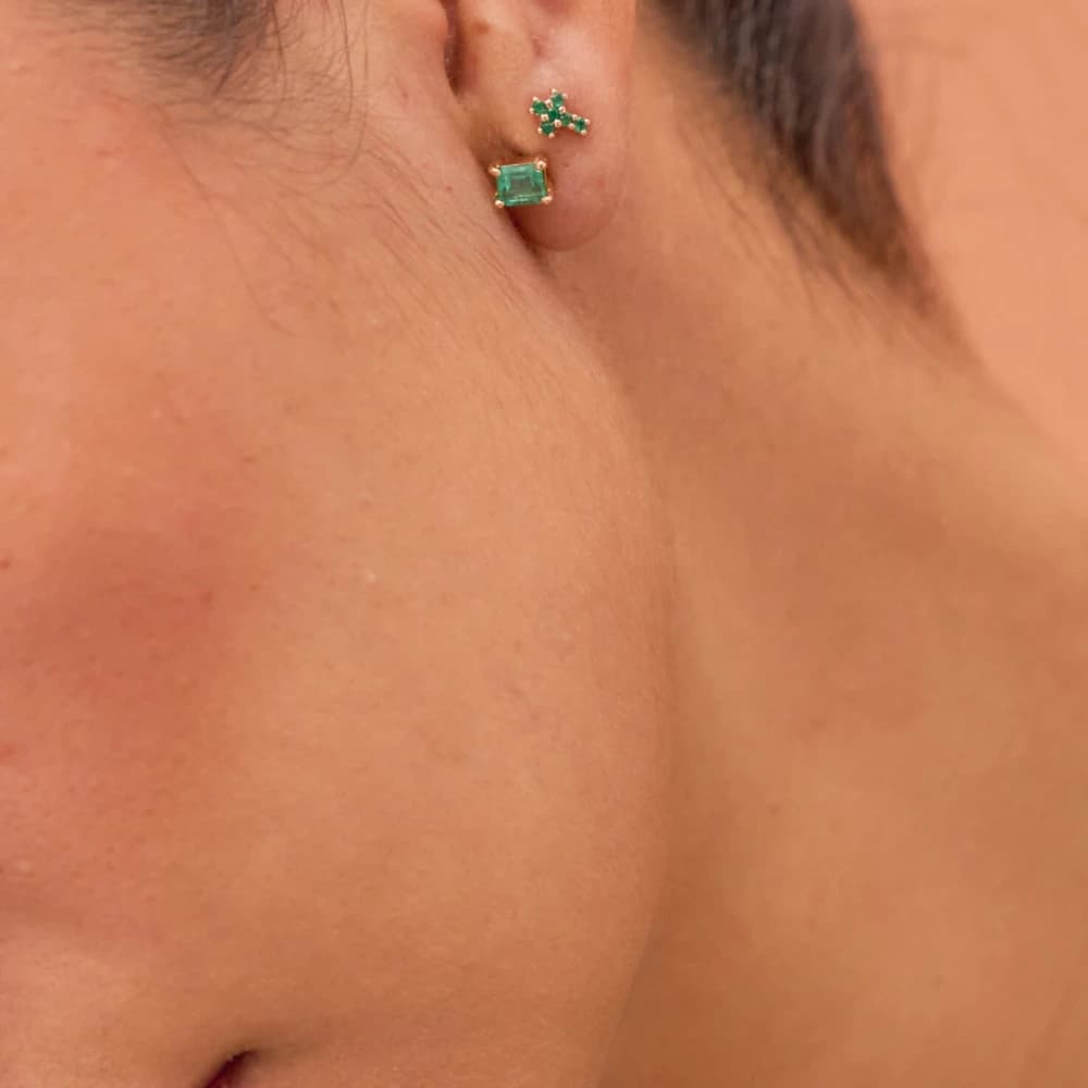 Pisa Sapphire Earrings - imagen 2