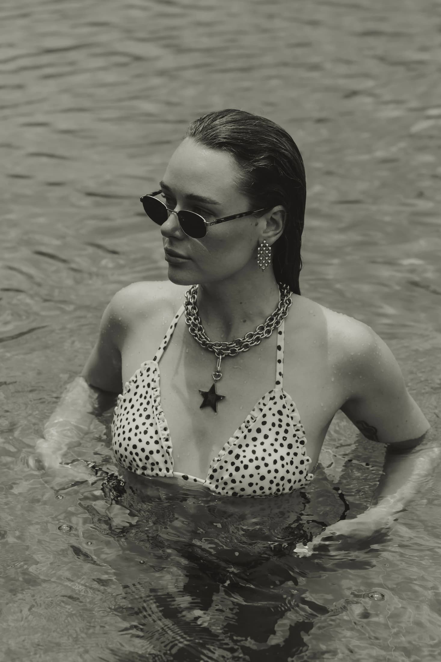 BIKINI POLKA DOTS WHITE - imagen 4