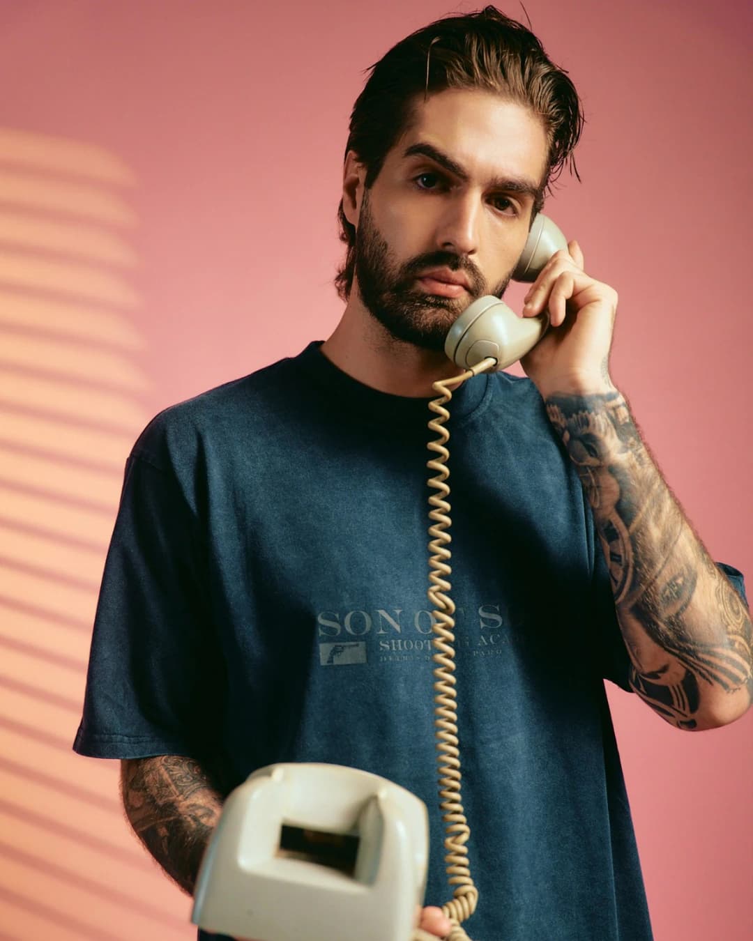 SOFS ACADEMY OVERSIZED T-SHIRT — WASHED BLUE - imagen 4
