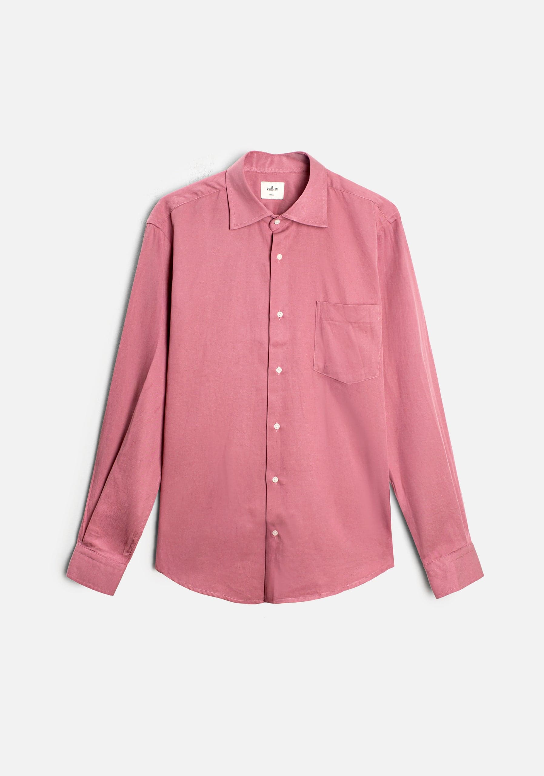 Camisa H CI Hamilton Tencel Rosado - imagen 1