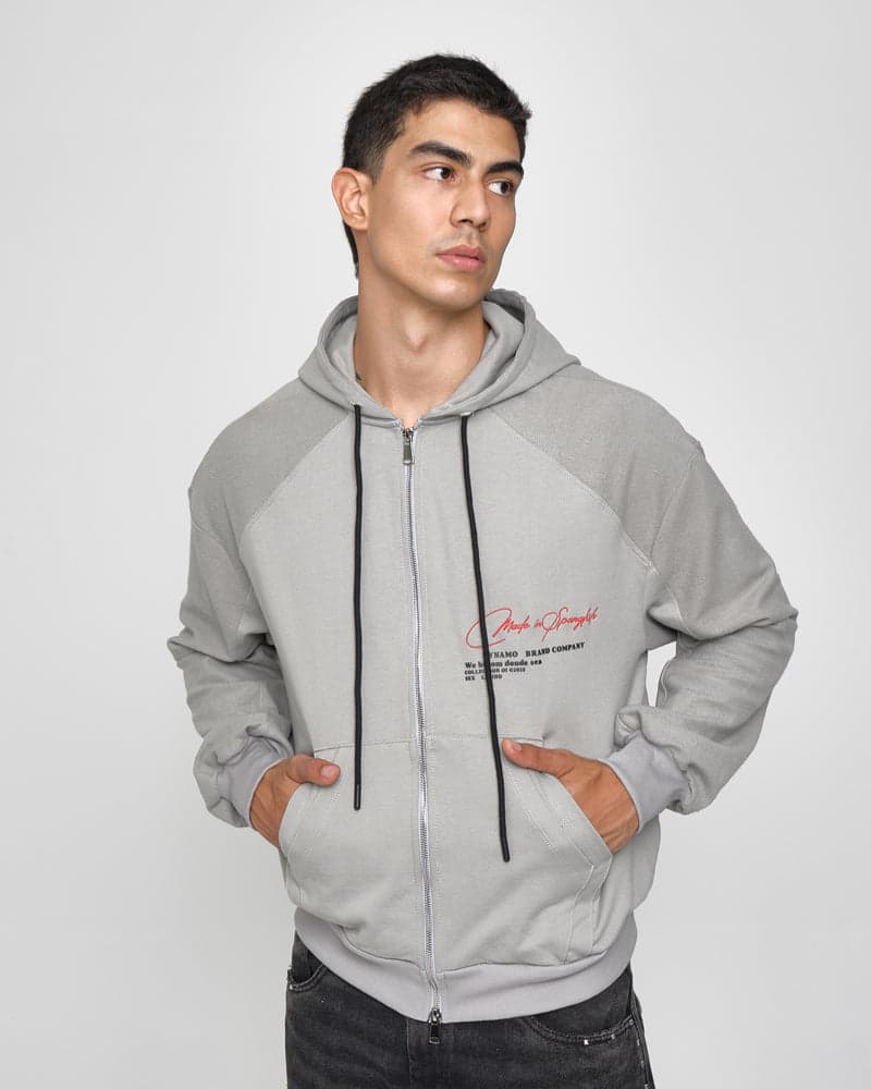 Hoodie Oversize Essential Dual Zip - imagen 2