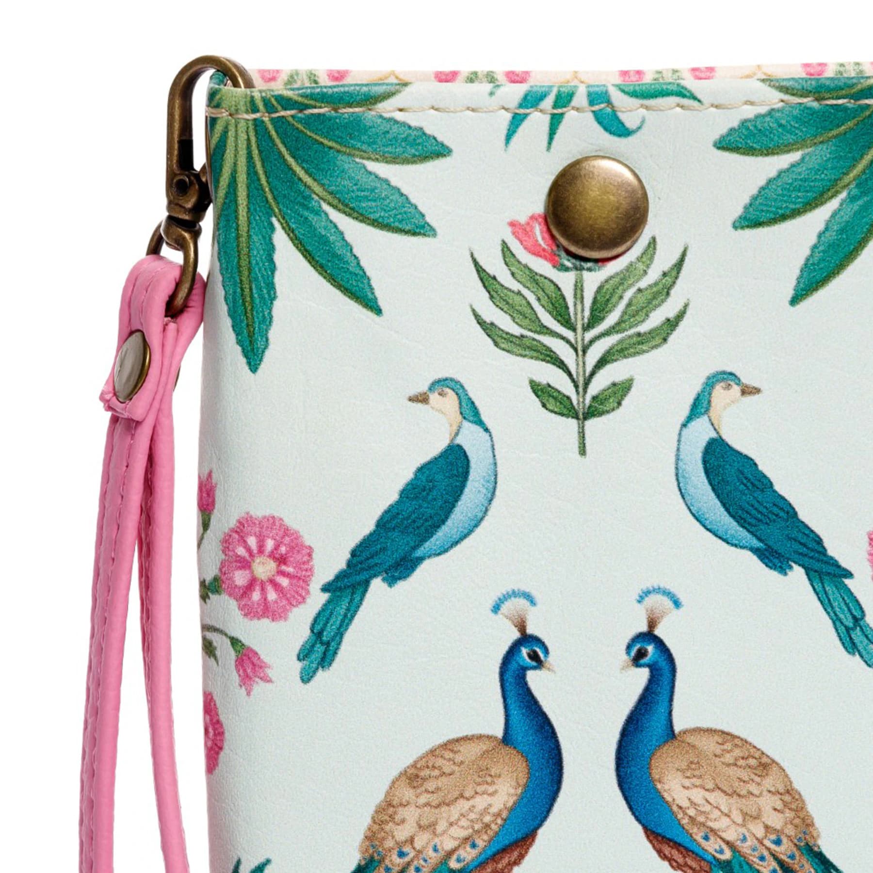 Estuche De Gafas O Celular Para Mujer Indian Garden Con Pulsera Y Broche - imagen 4
