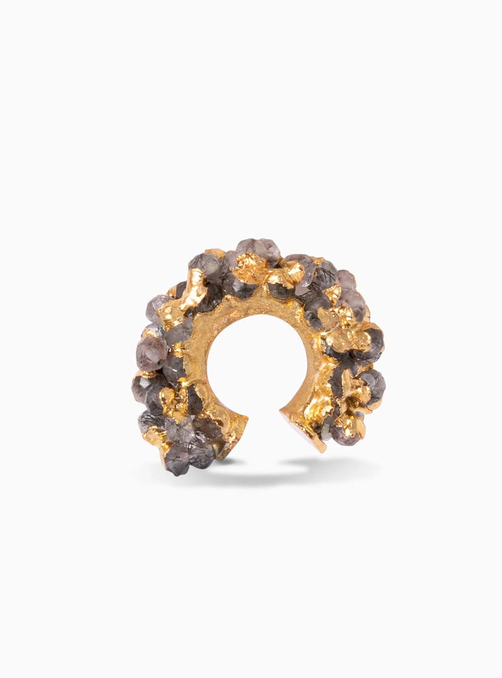 Earcuff Chunk Grey - imagen 1