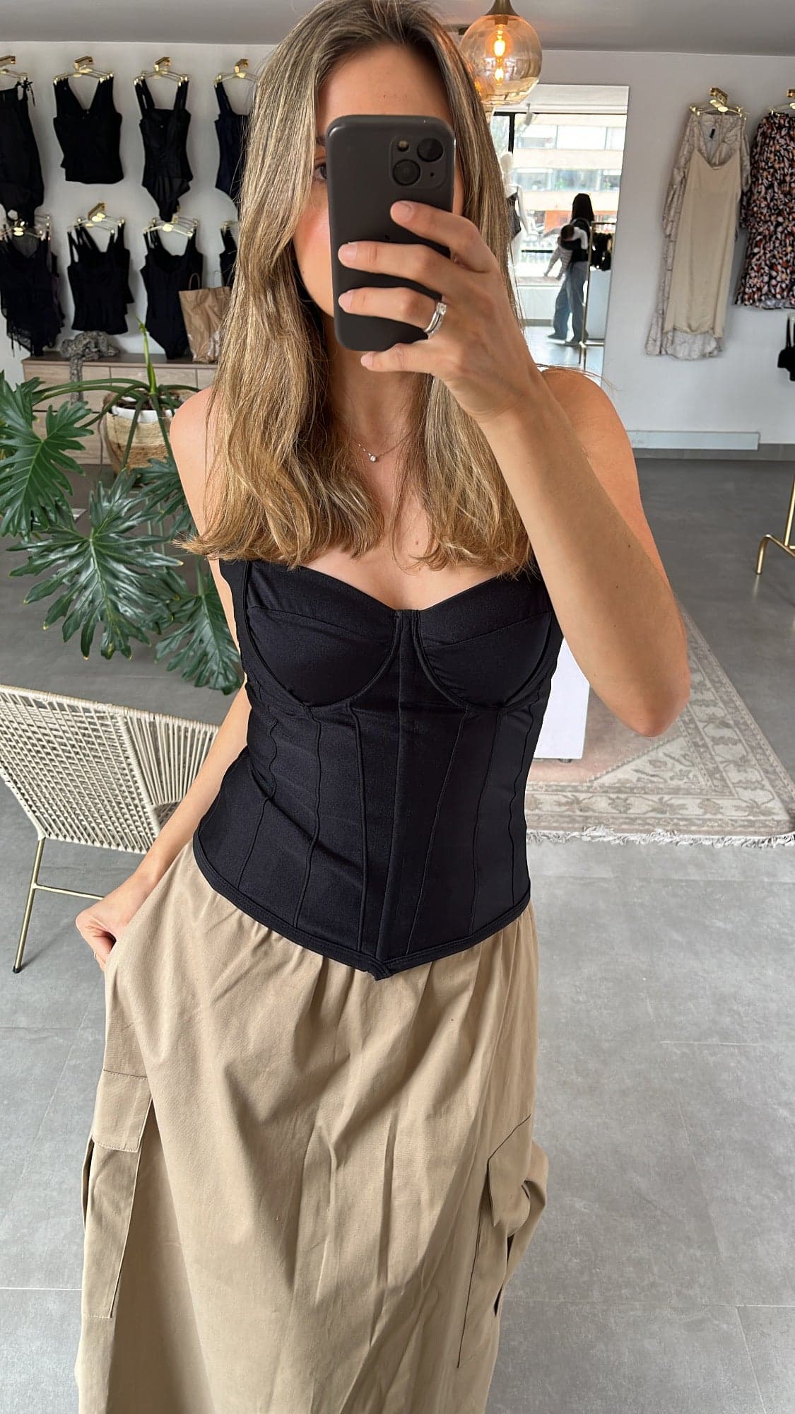 Corset Anna Negro - imagen 3