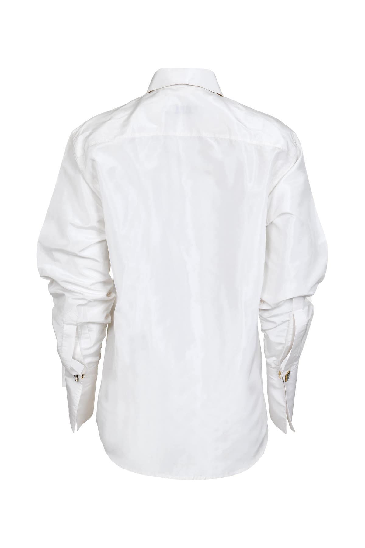 The Classic Tuxedo Shirt 100% Silk Taffeta - imagen 3