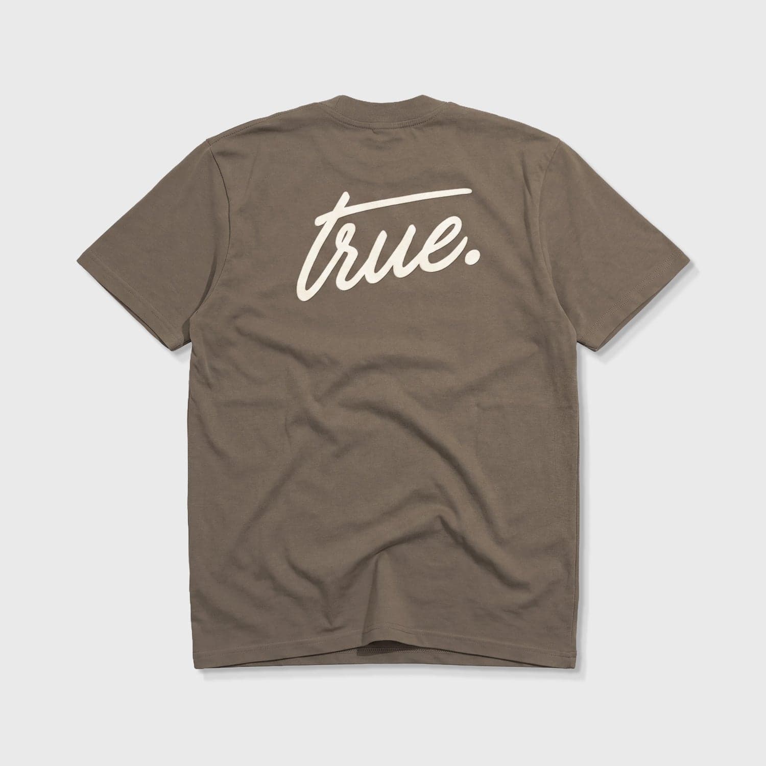 Cursive Logo T-Shirt - Light Brown - imagen 1