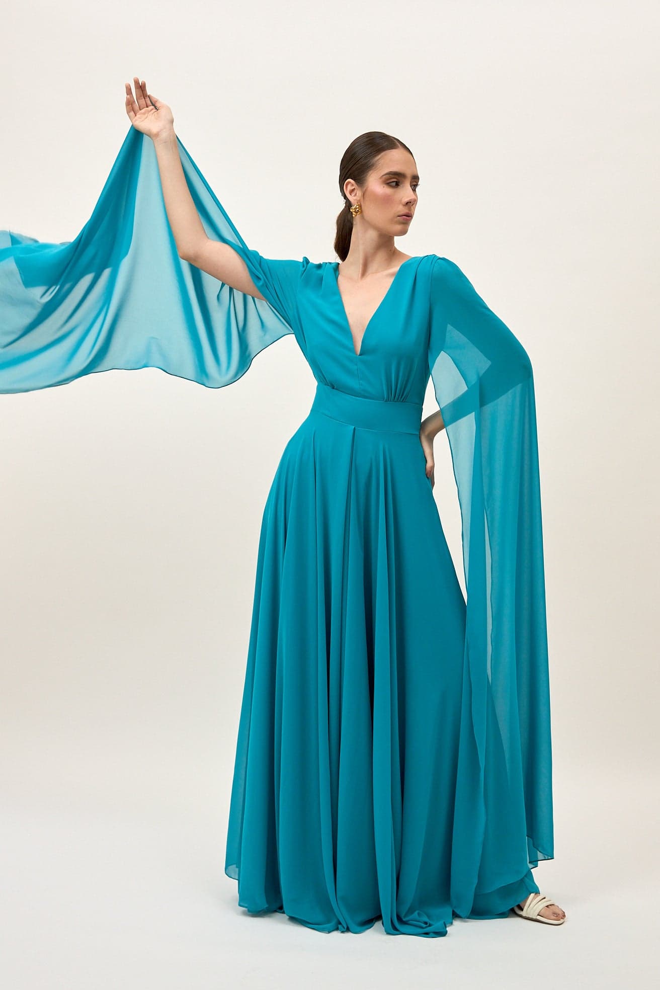 Vestido Girasol Turquesa - imagen 8