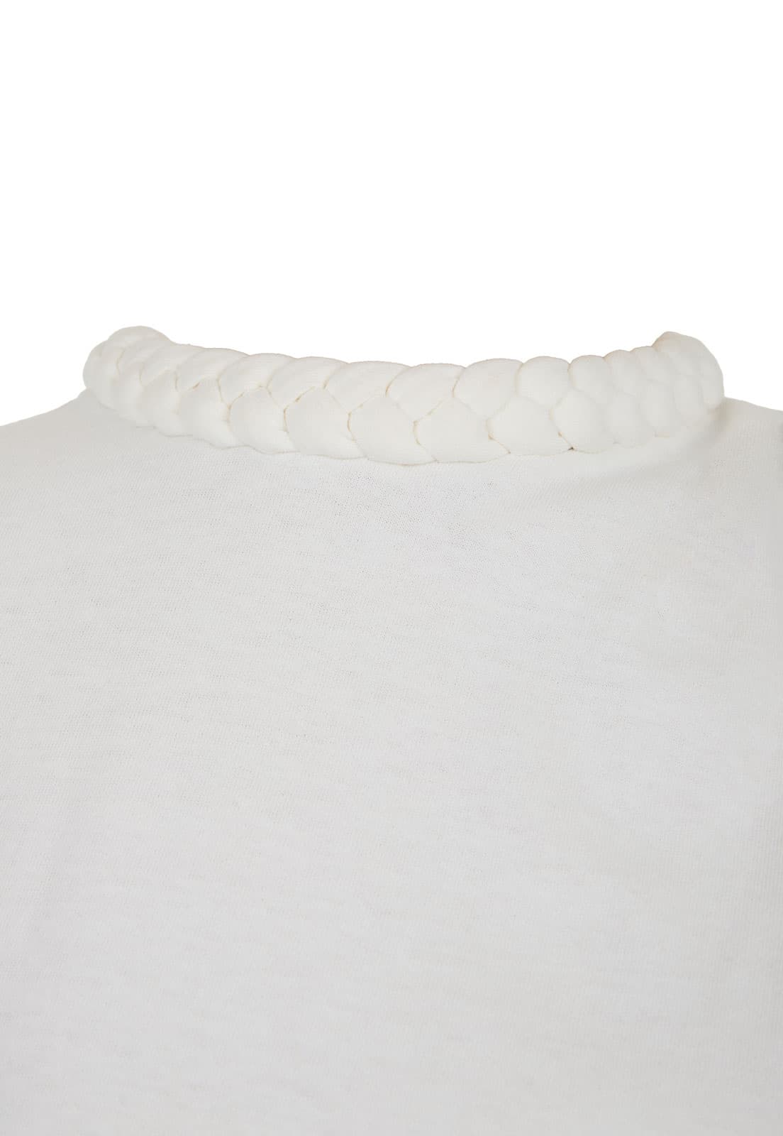 ONE-SLEEVE BRAIDED T-SHIRT - imagen 3