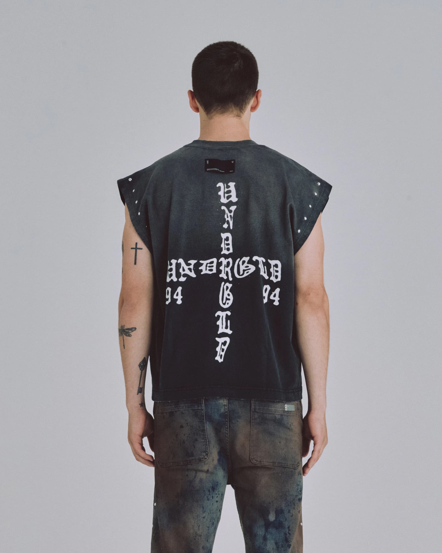 94' UNDRGLD Sleeveless Tshirt Sandblast Black - imagen 6