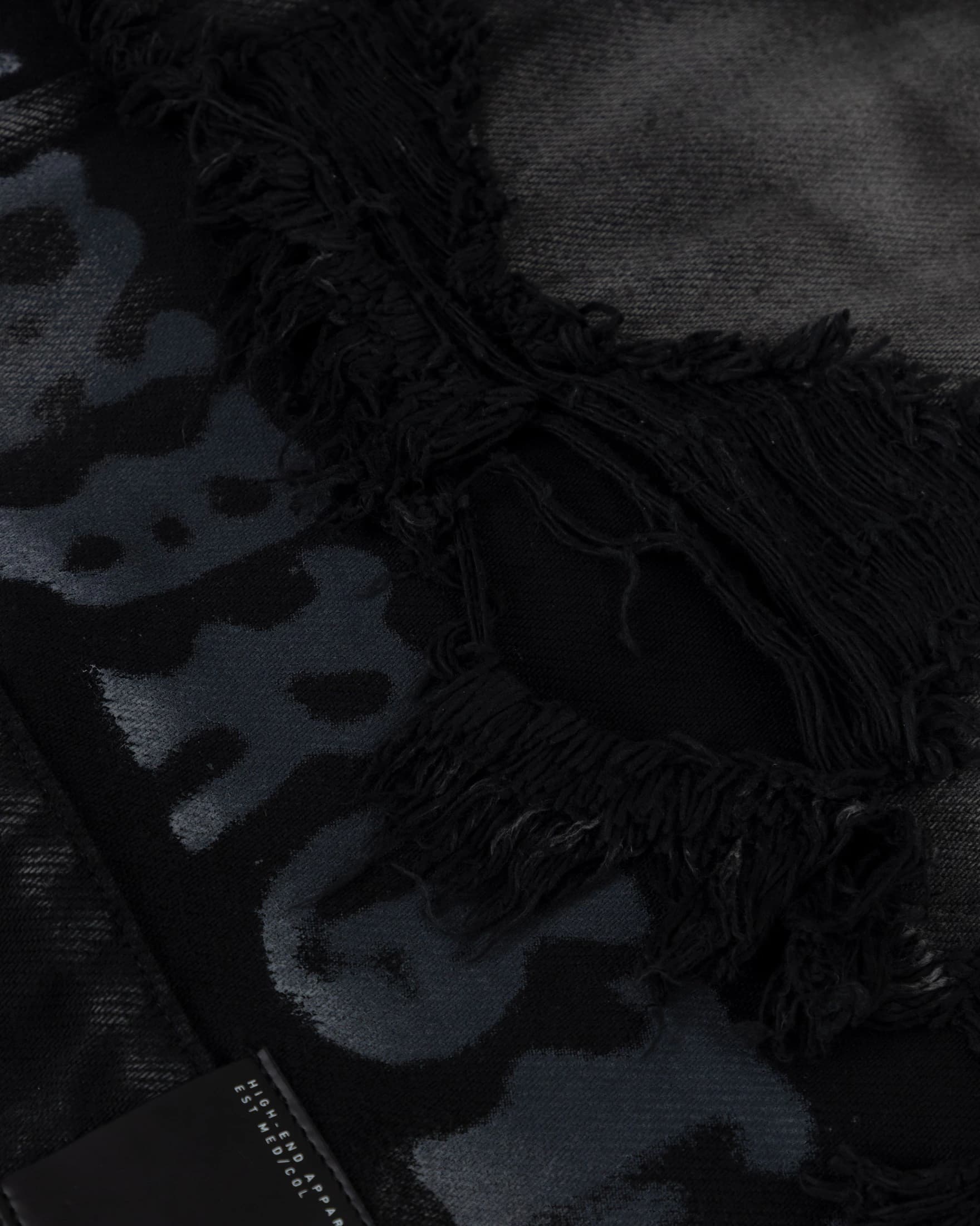 94' UNDRGLD Double Destroyed Jacket Vintage Gray - imagen 6