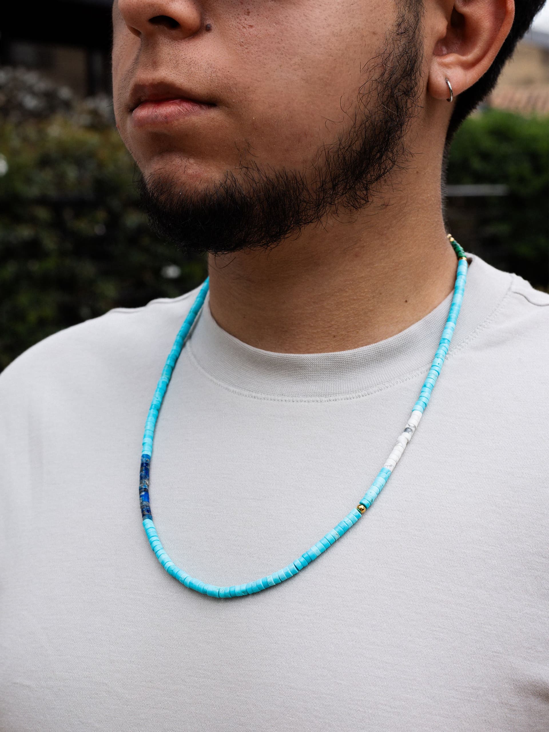 Collar Arrecife Heishi 4mm - imagen 6