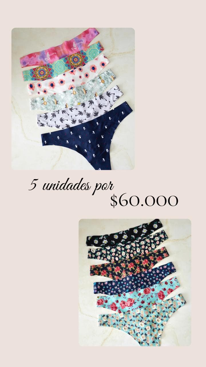 Tangas Estampadas