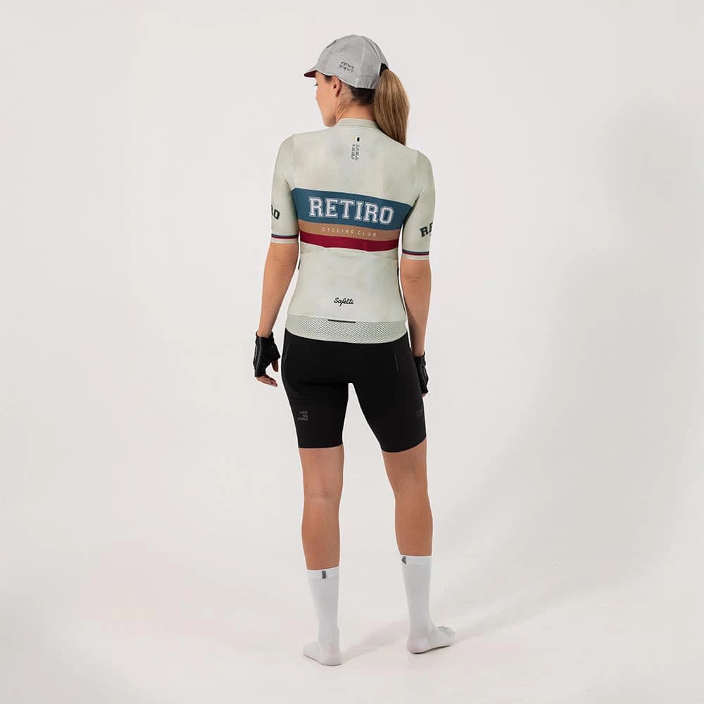 CAMISA CICLISMO MANGA CORTA RETIRO 2025 PEARL PARA MUJER - imagen 2