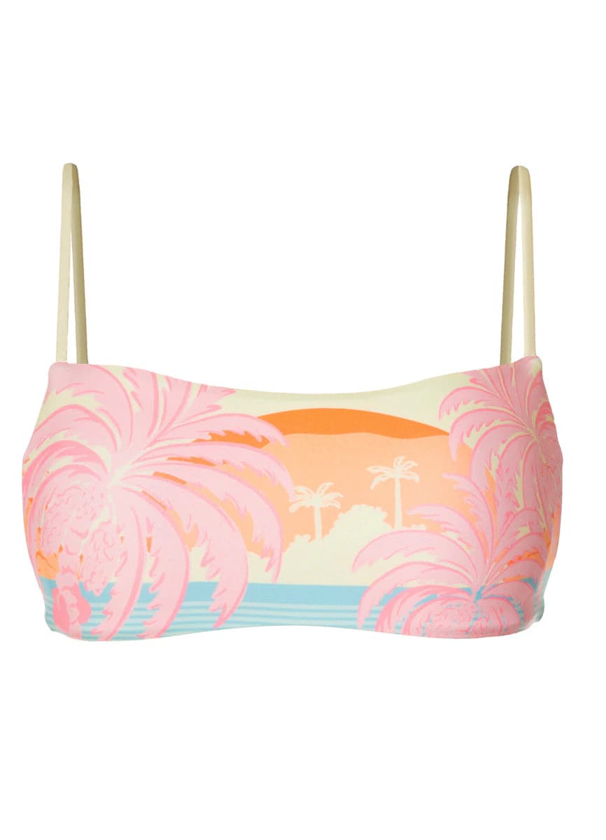 Maaji Pastel Mirage Scape Sporty Bralette Bikini Top - imagen 5