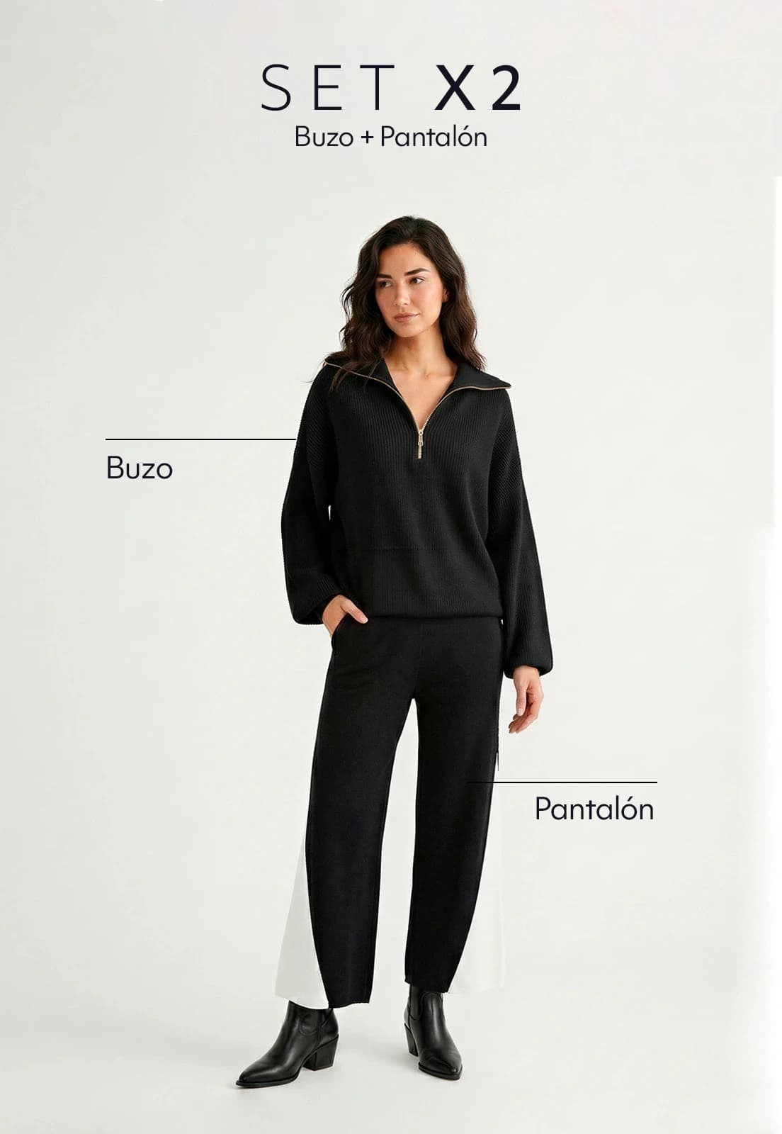 Set Camisero Bombacho / Pantalón Sofía - imagen 1