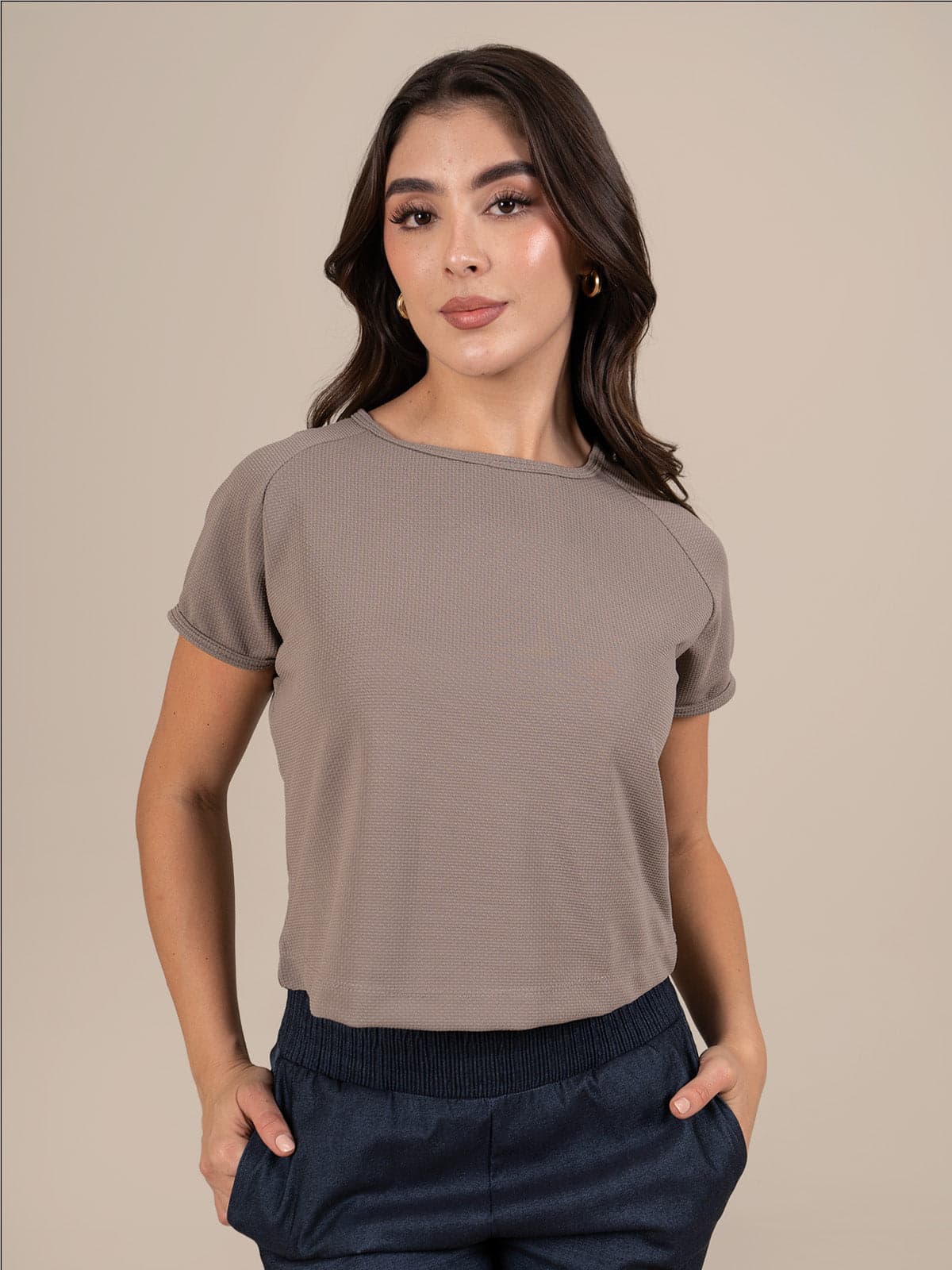 Blusa Brula Camel - imagen 1