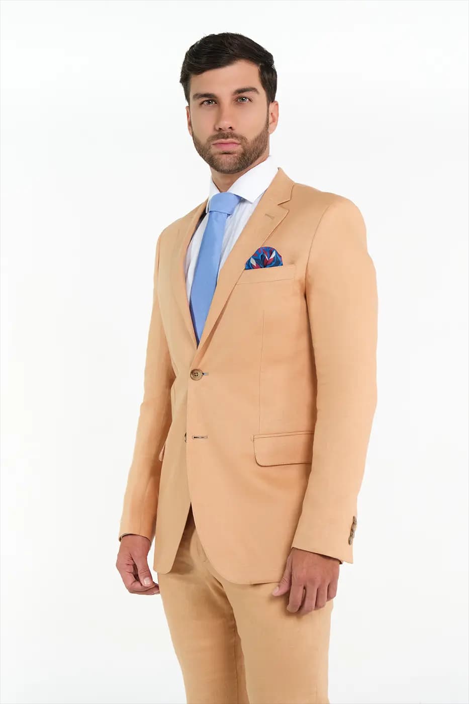 Traje Slim Fit 100% Lino Nuez - imagen 3