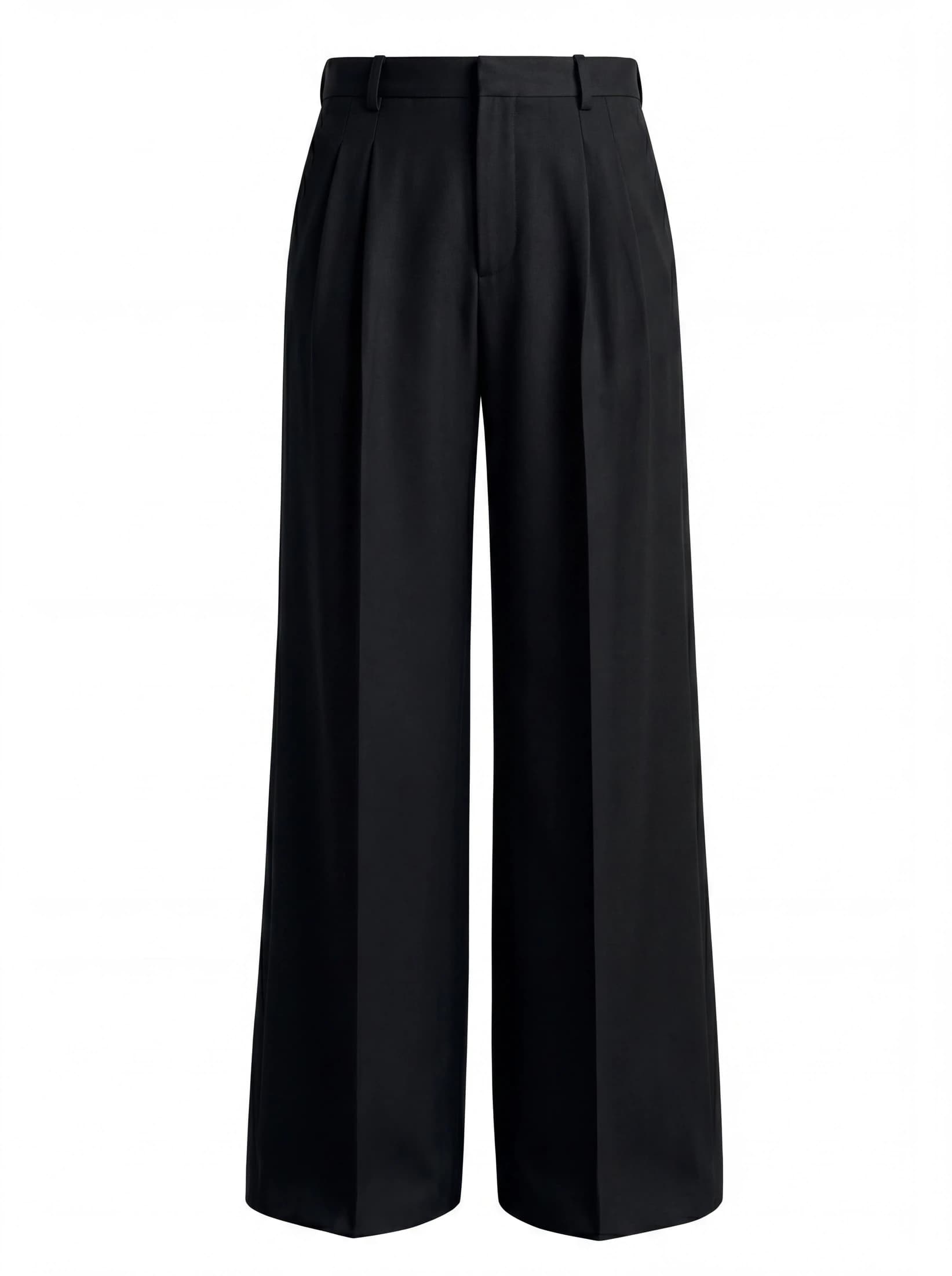 DOUBLE-PLEAT TROUSERS