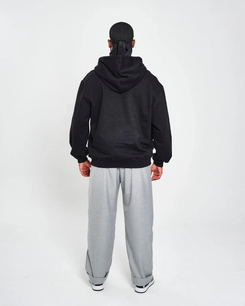Hoodie Oversize Essential Black - imagen 5