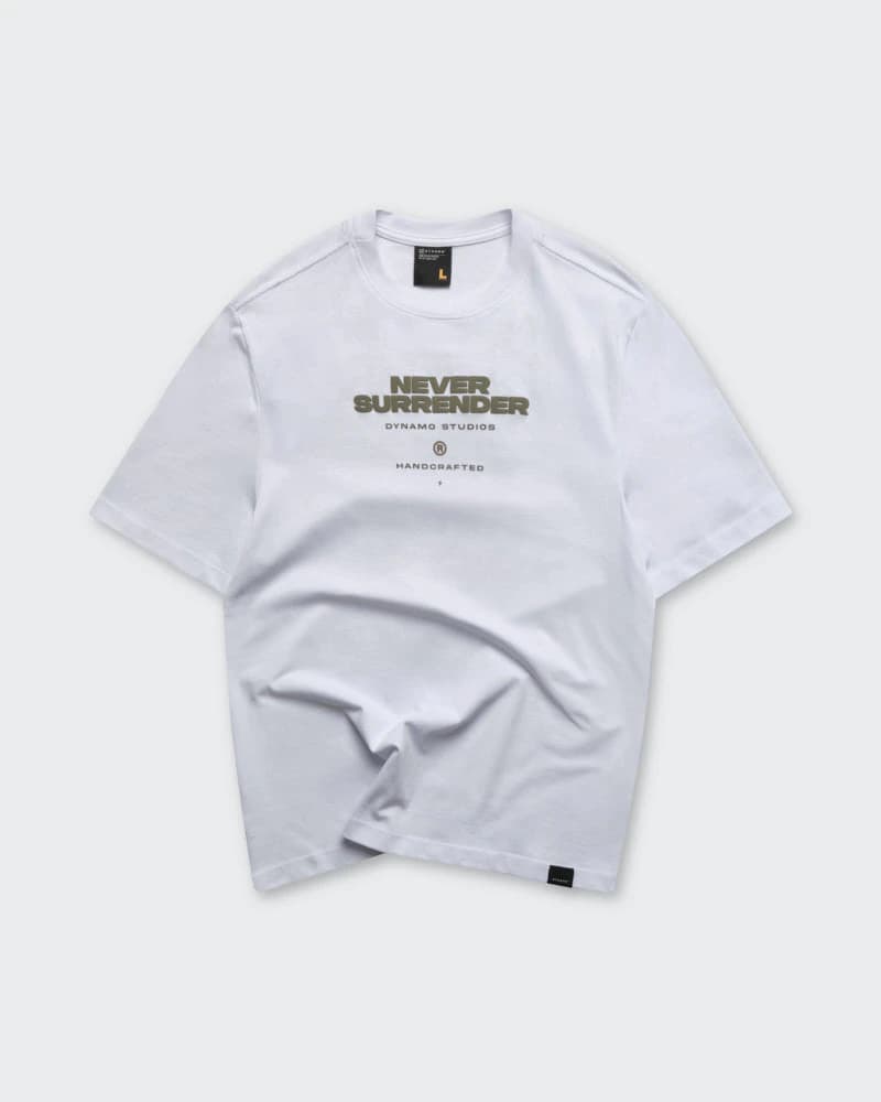 Camiseta Blanca Regular Surrender - imagen 4