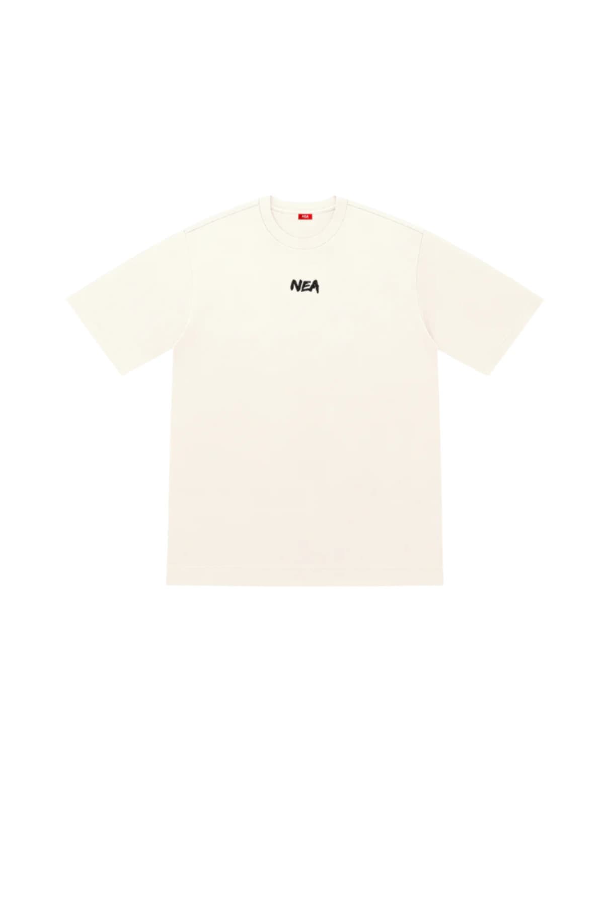CAMISETA OVERSIZE MASCULINO LEGACY MARFIL NEA - imagen 1