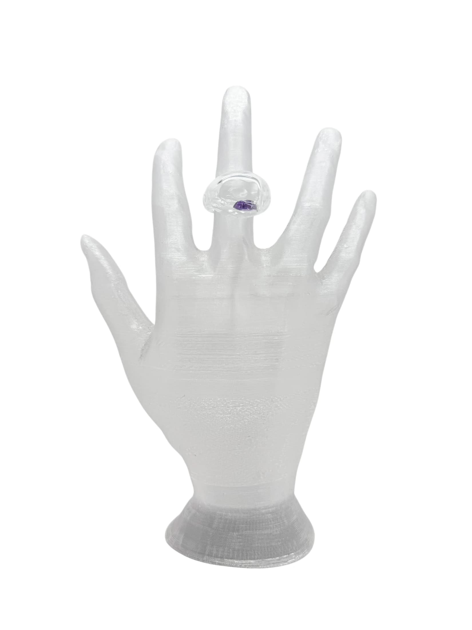 anillo vidrio zircón - imagen 6