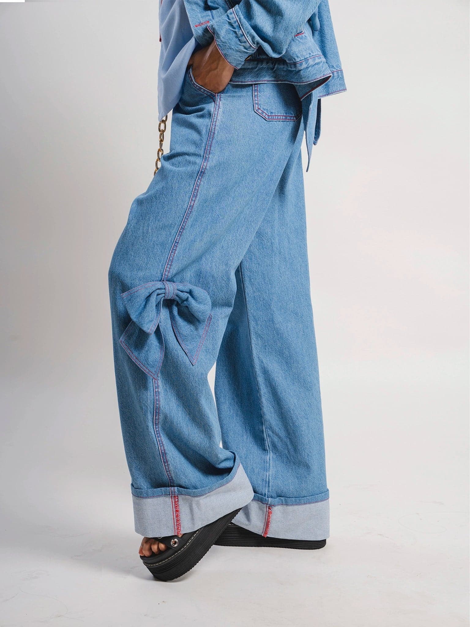 Pant Denim Moño - imagen 2