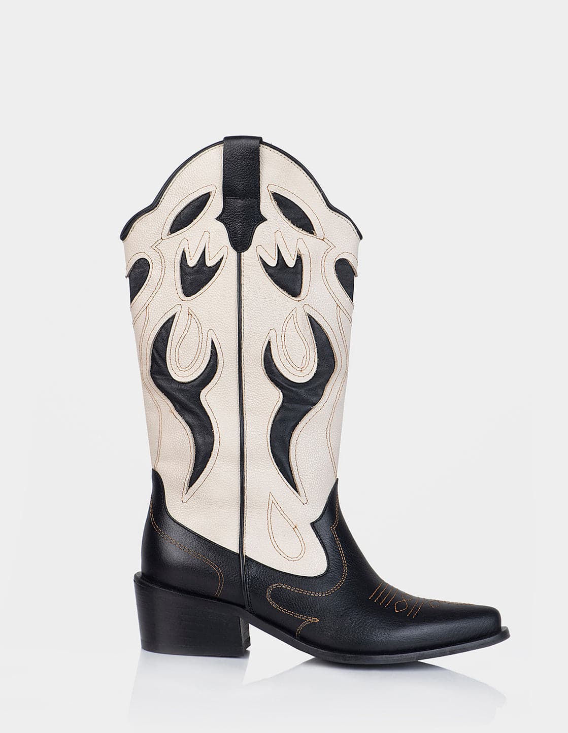 Texana Doroti Negro X Beige - imagen 1