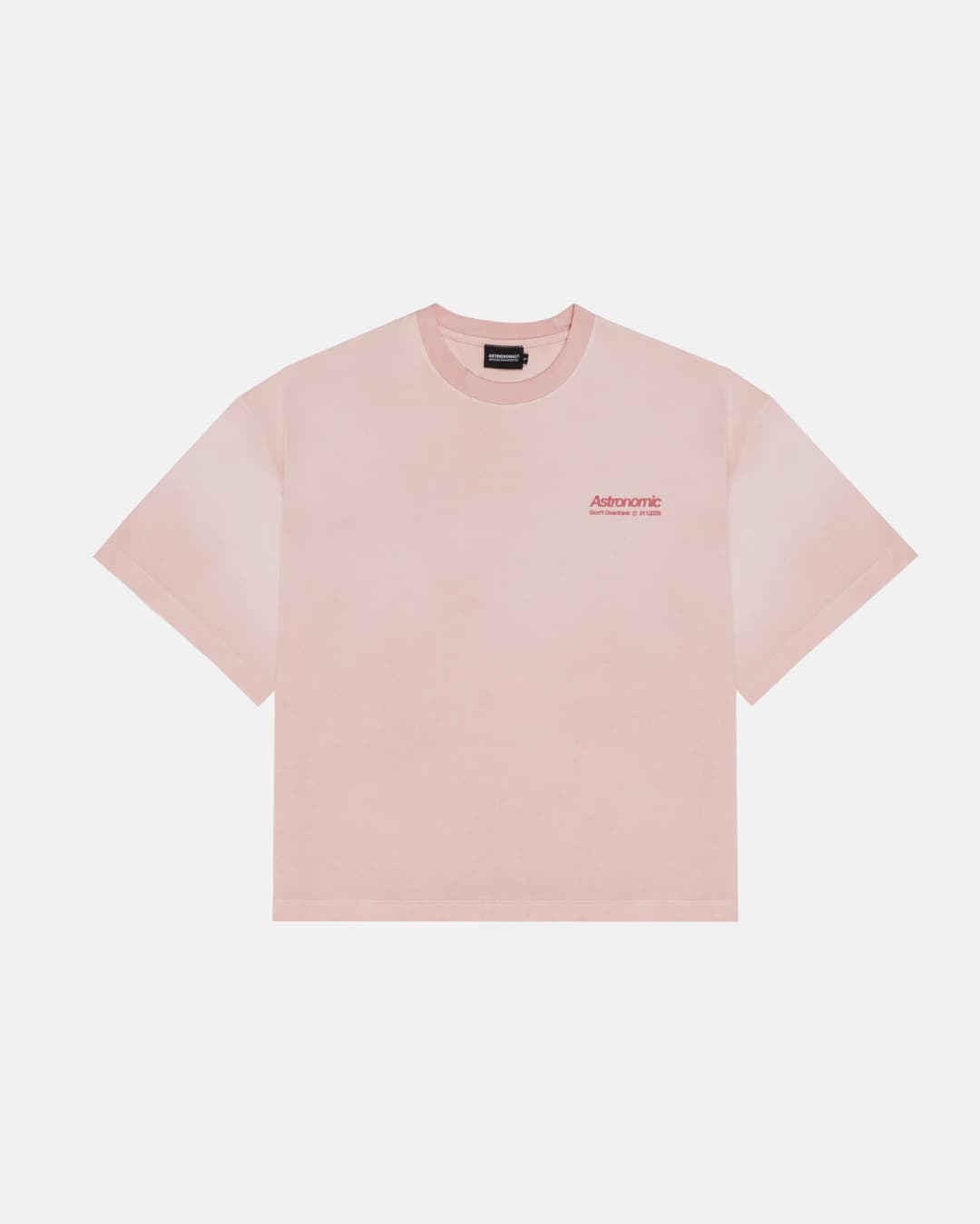 CAMISETA DON'T OVERTHINK - ROSA - imagen 2