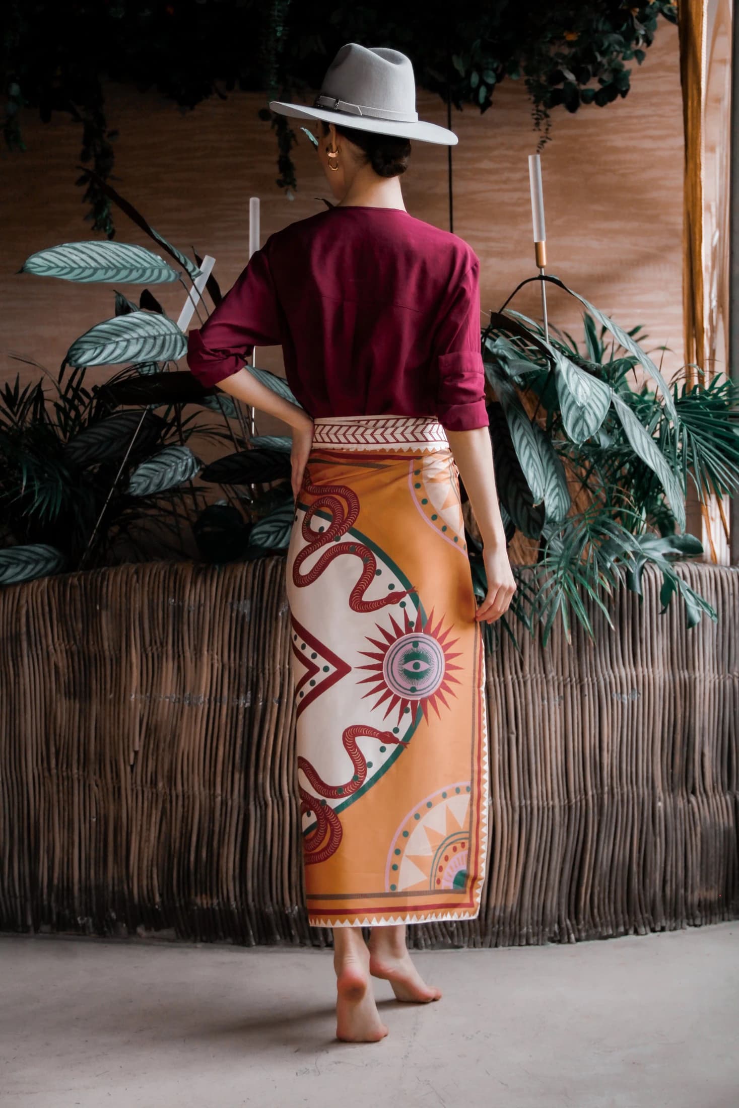 Sari Nazar, Crema / Vestido - Falda - imagen 2