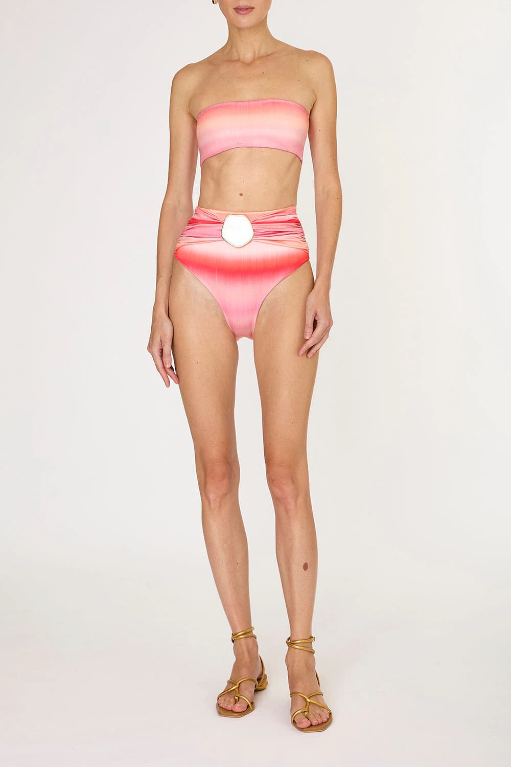 CORAL GARO BIKINI TOP