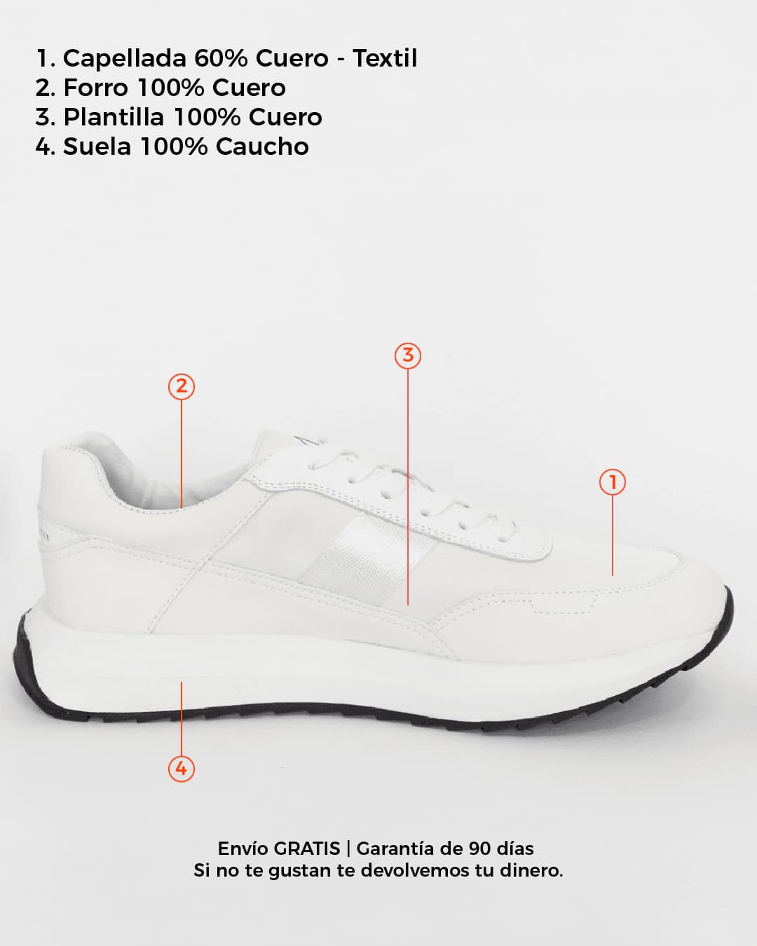 Tenis Celestial White by Maison Botter - imagen 4