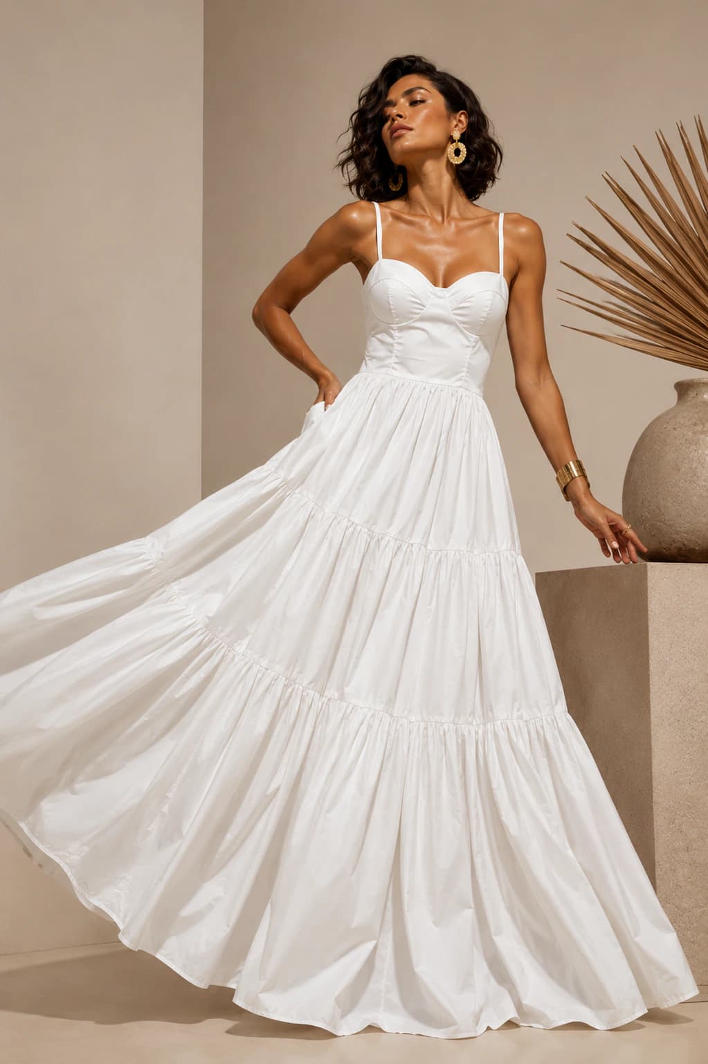 Vestido Pijao 2 blanco - imagen 1