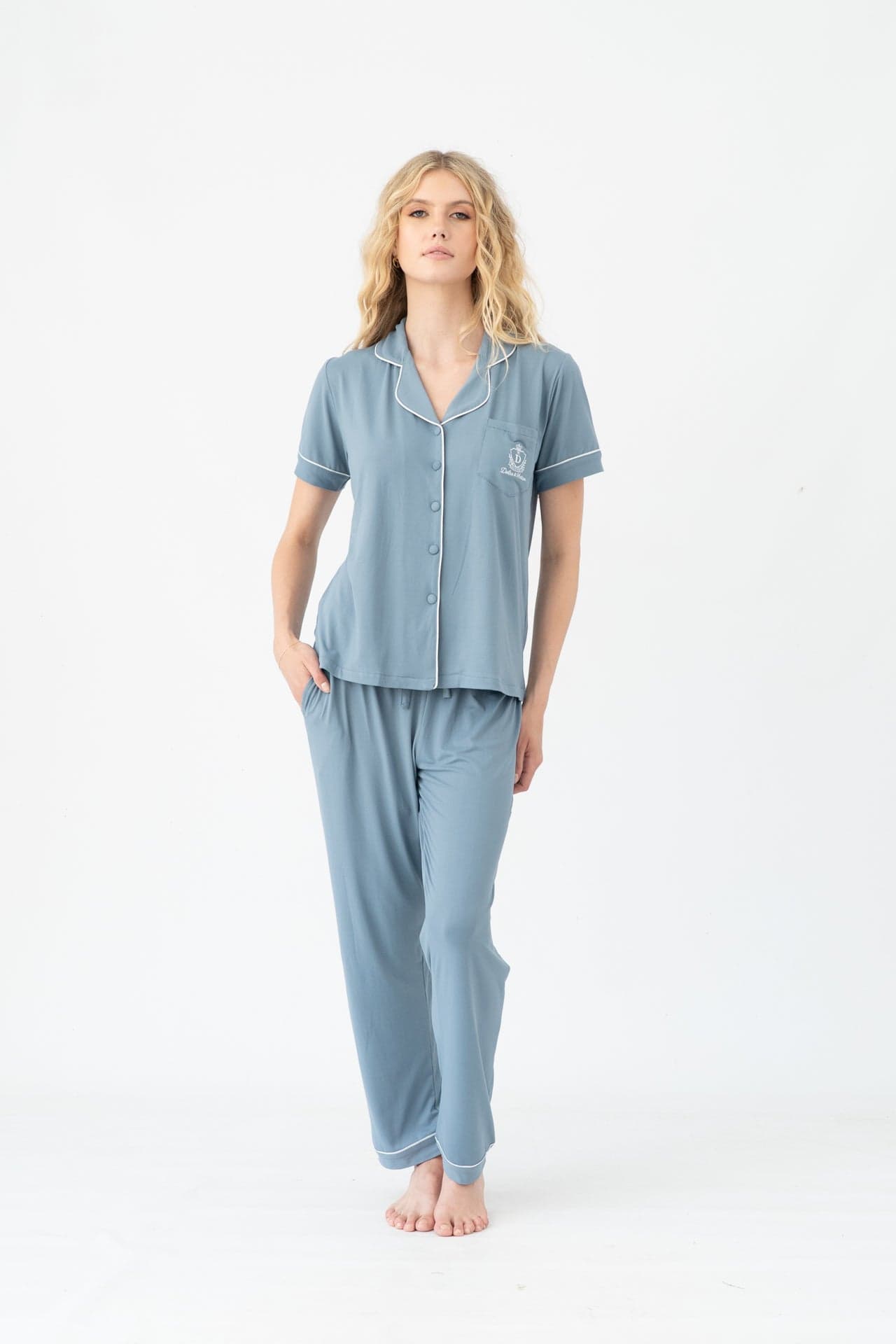 Set Pantalon New York Bleu Ardoise - imagen 2