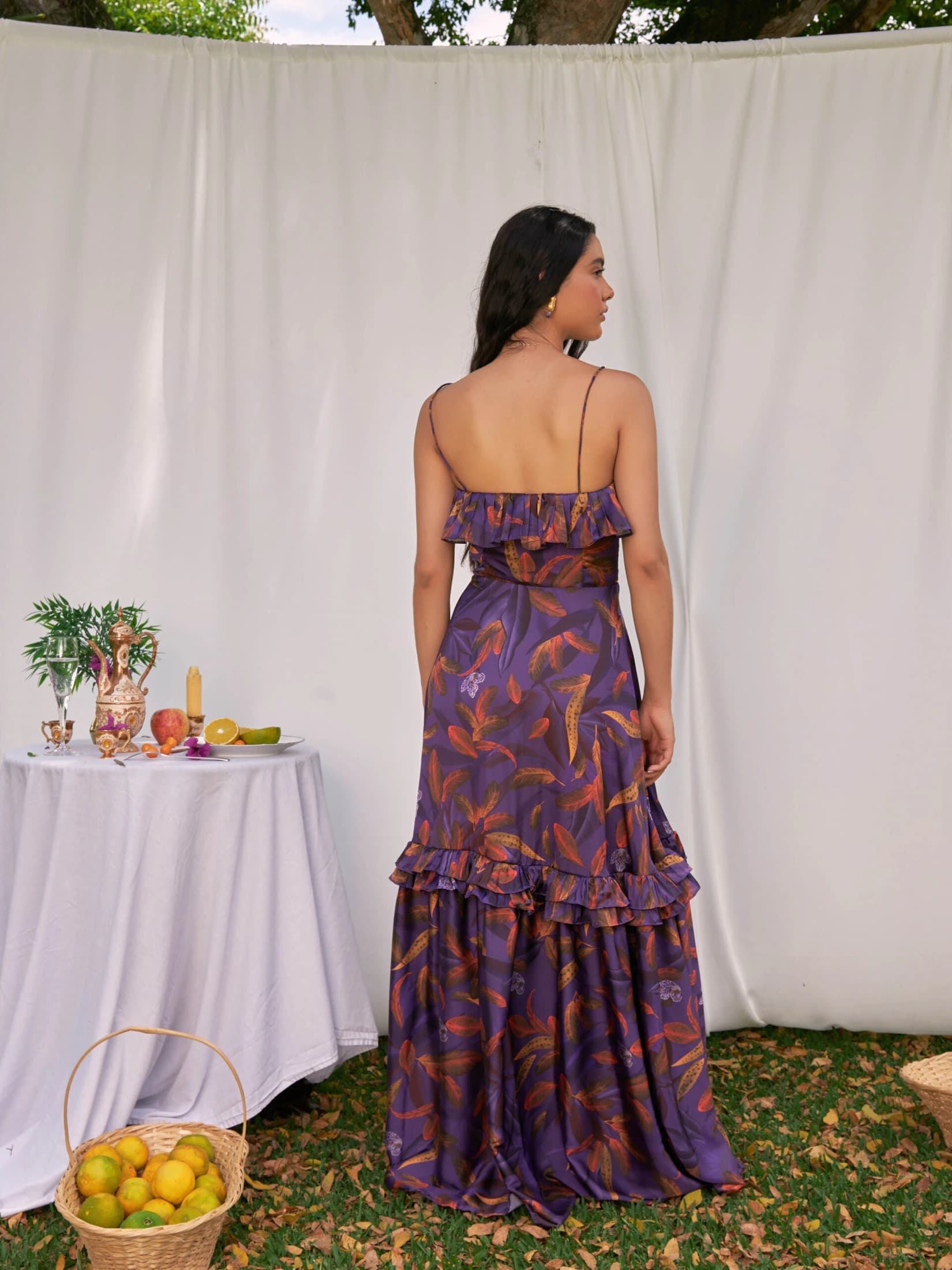 Vestido Pascal Estampado Multimorado - imagen 4