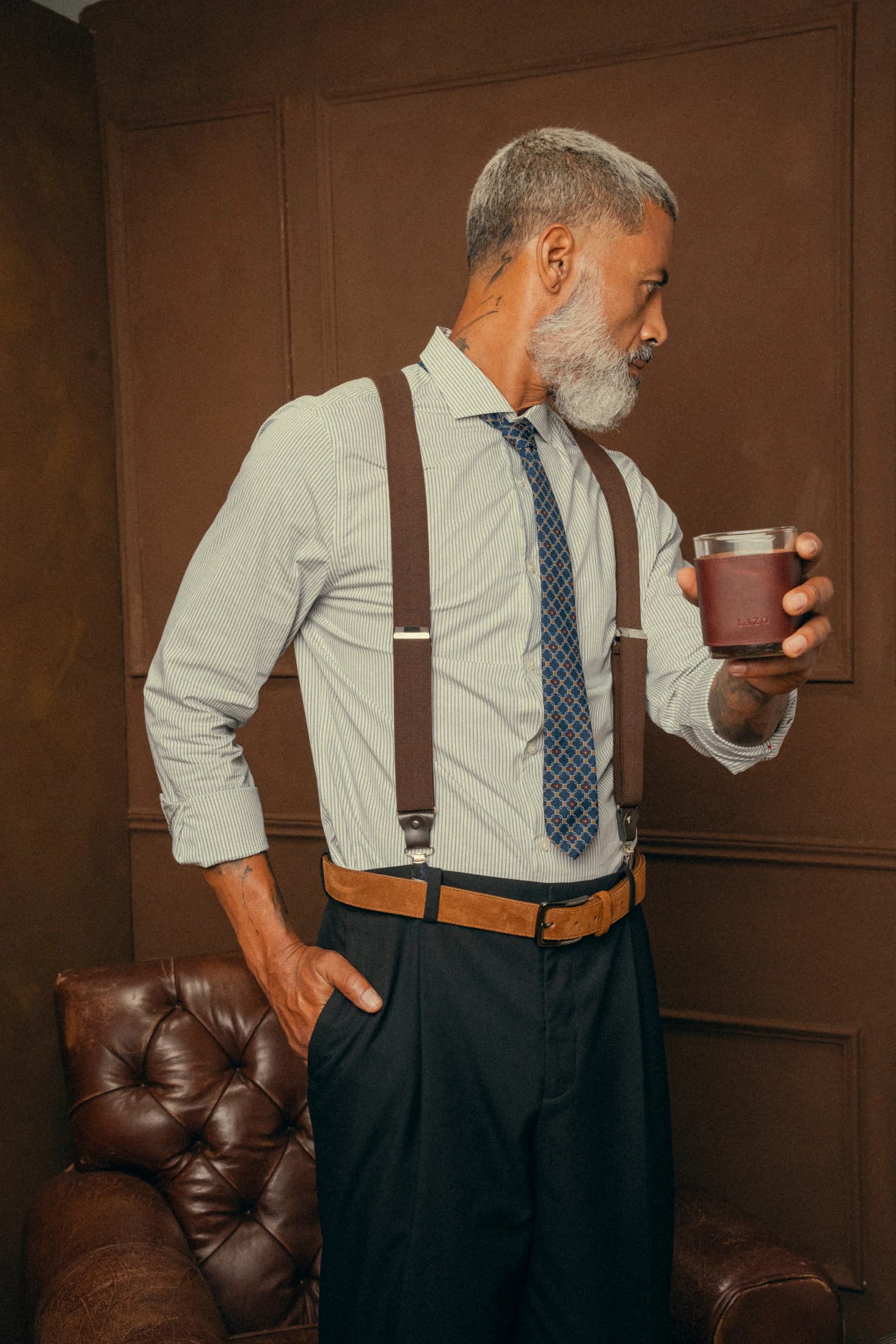 Combo Whiskera + Vaso Miel  - Con grabado de iniciales - imagen 3