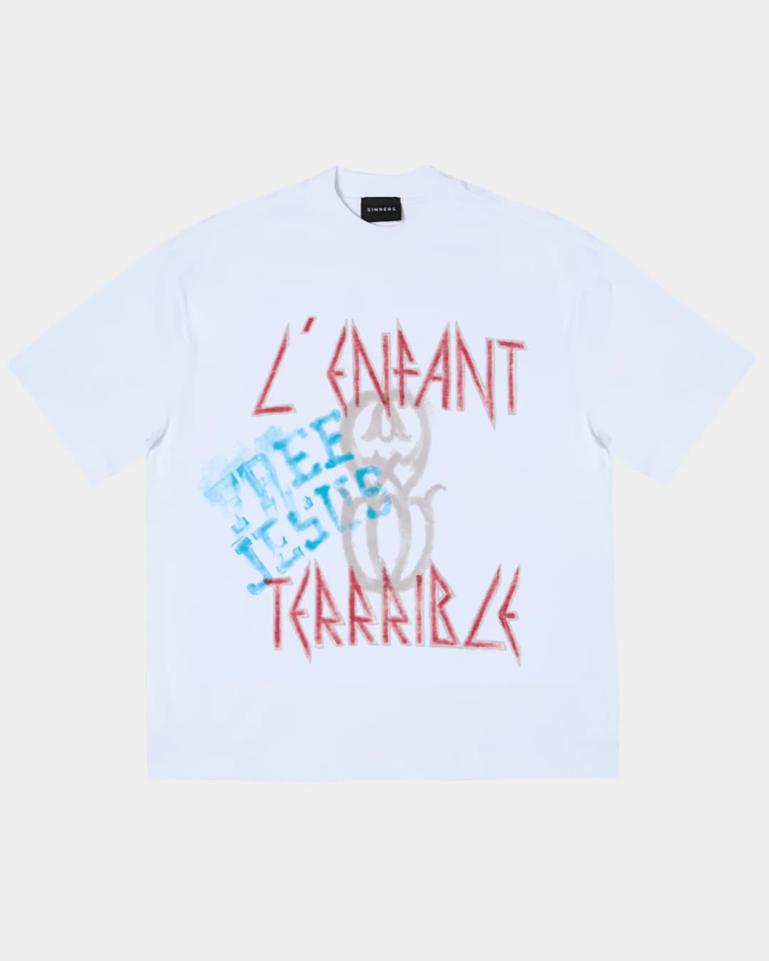 L'ENFANT MONOGRAM WHITE T-SHIRT - imagen 1