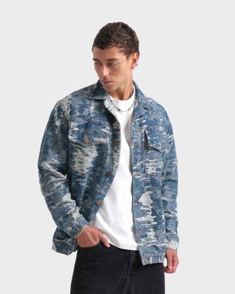 Chaqueta Denim Desgastada - Edición Born Again - imagen 4